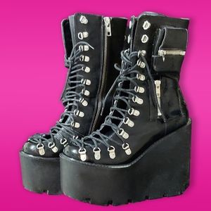 Gothic boots from dollskill